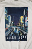 Microscope T-shirt（ホワイト）バックプリント