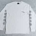 PIZZA  T-shirt long（ホワイト）