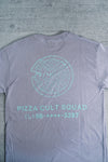 PIZZA CULT SQUAD T-shirt（パープル）後ろ